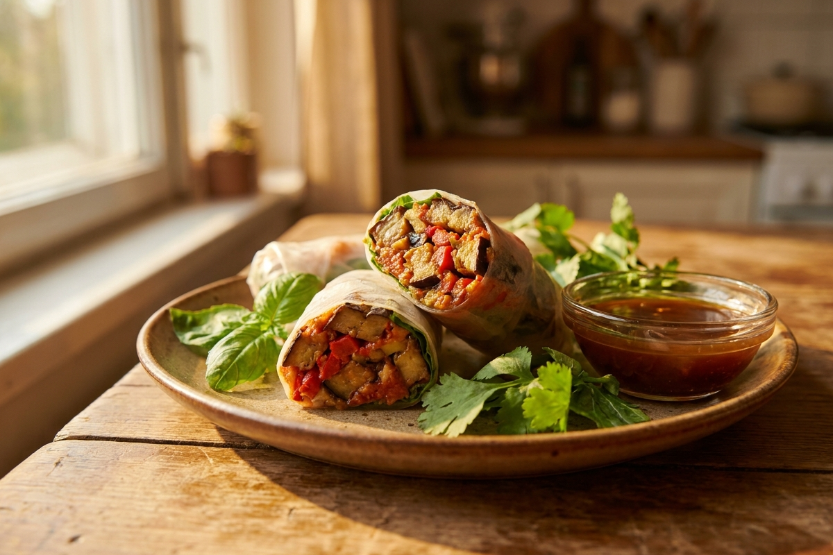 Zacuscă Summer Rolls